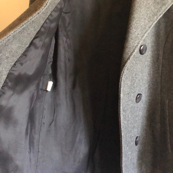Steve Madden Grey Wool Pea Coat - Picture 7 of 7